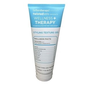 Twisted Sista Urban‎ Hydration Wellness Therapy Styling Texture Curly Gel 7.5oz